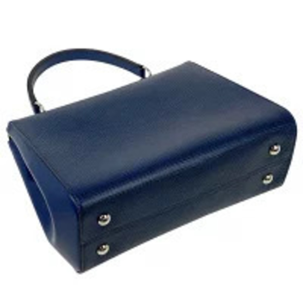 Louis Vuitton Blue Epi Bag Indigo Cluny Leather Shoulder 2way Blue